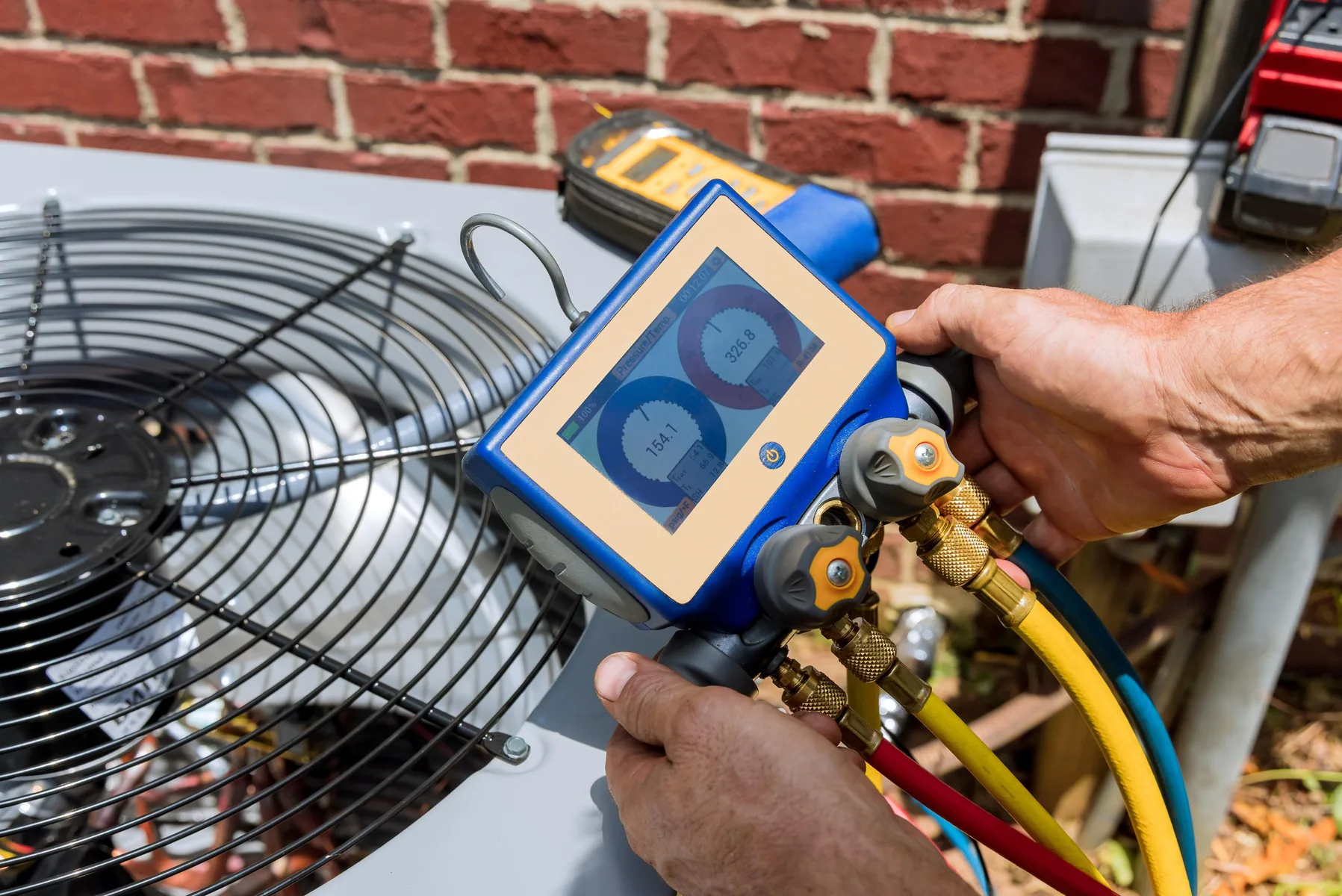 Southern Oregon HVAC technician service visual