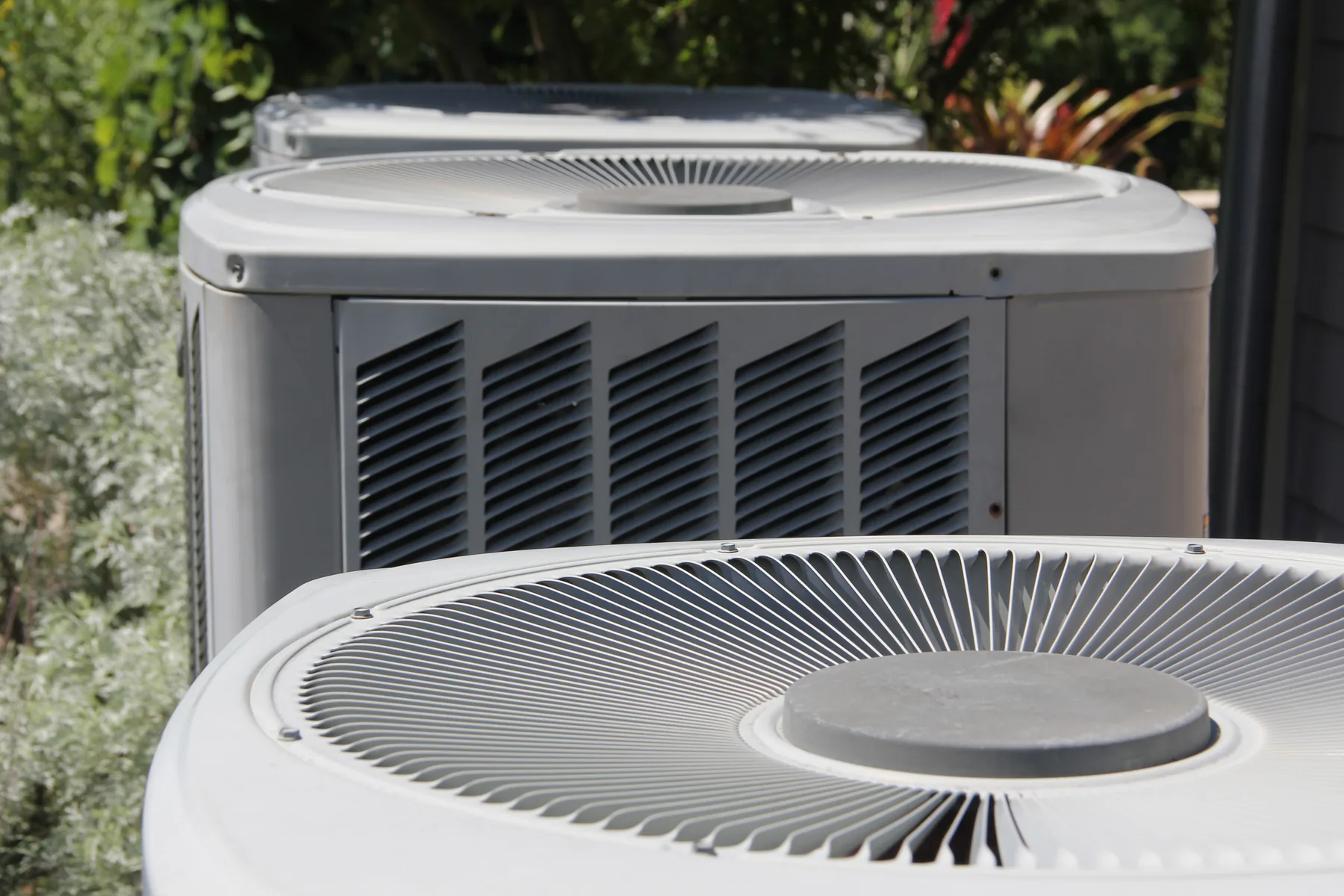 Outdoor HVAC units for Southern Oregon homes
