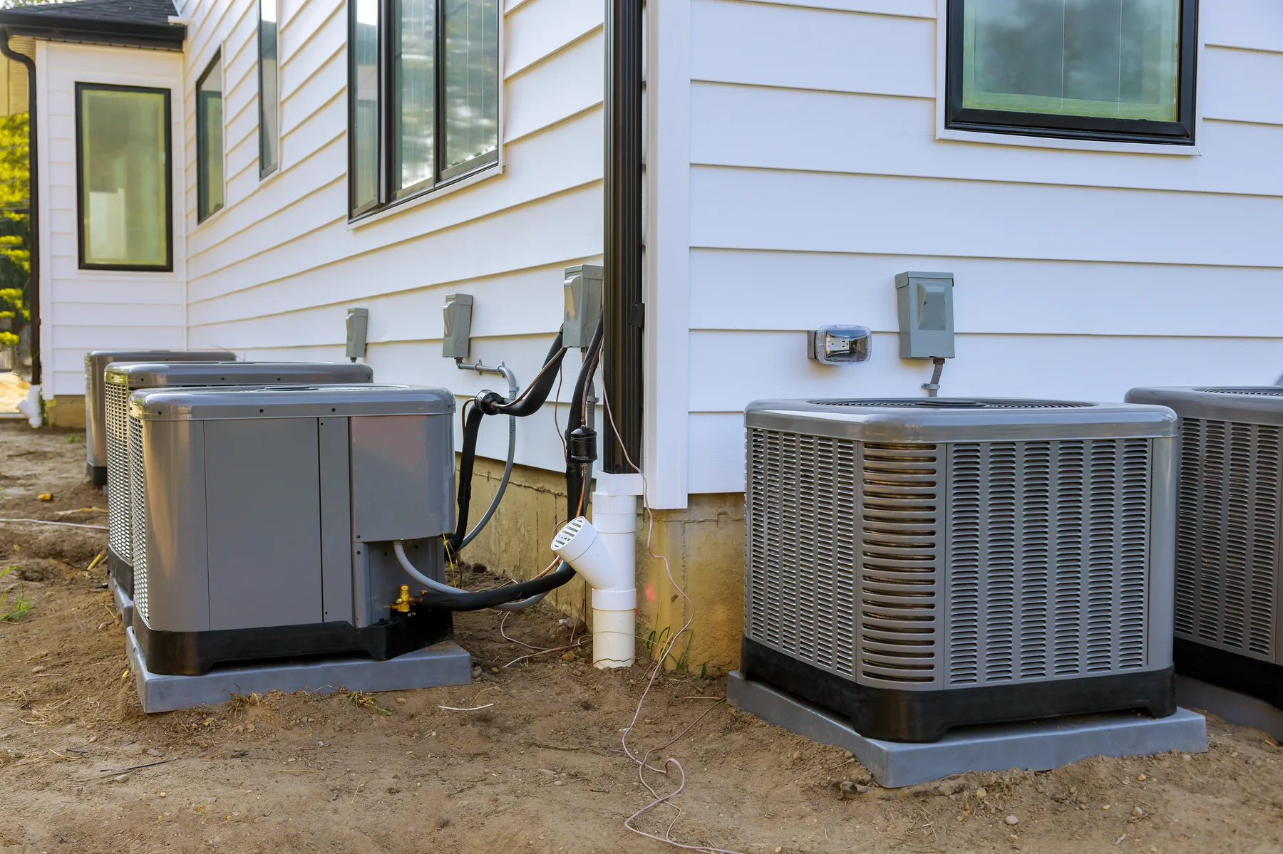 HVAC service area visual for Eagle Point