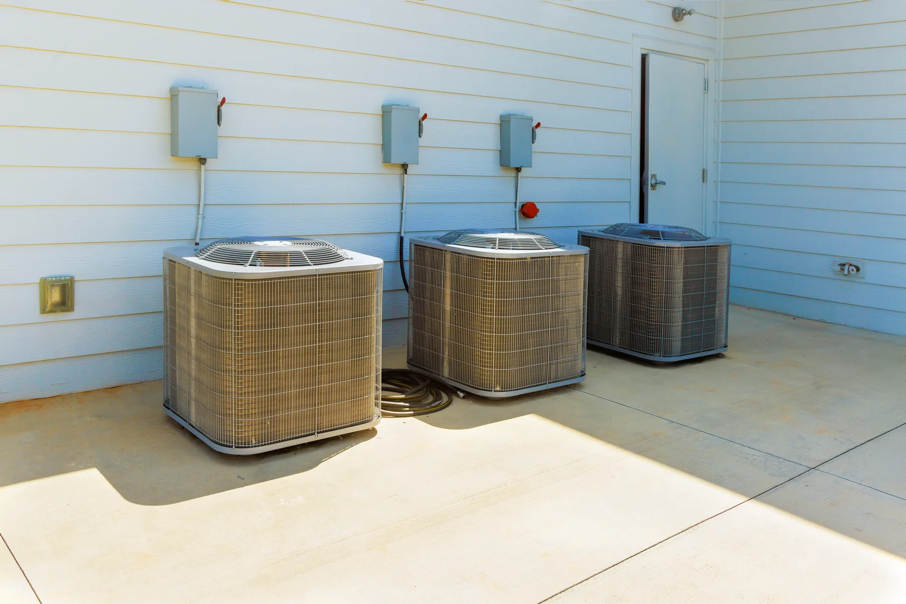 Outdoor HVAC units for Southern Oregon homes