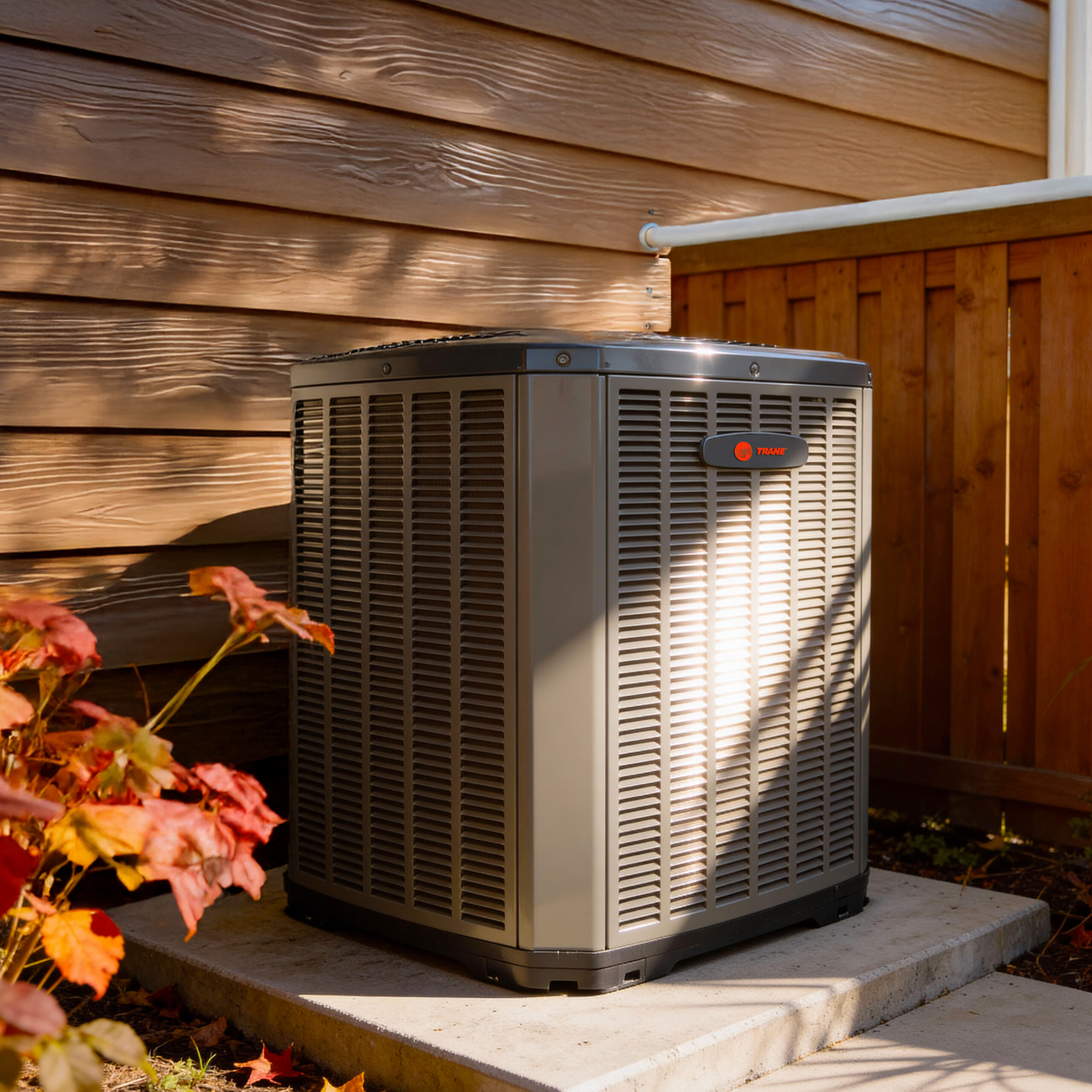 Trane TruComfort outdoor heating and cooling unit